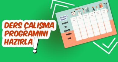 YKS Ders Çalışma Programı (En Kapsamlı)